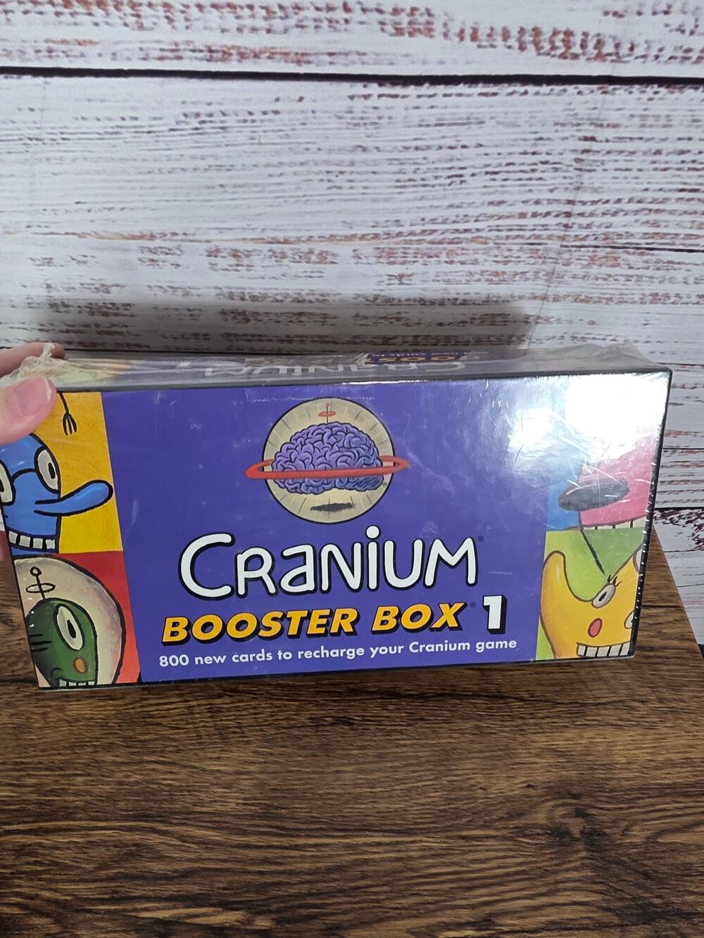 Cranium Booster Box 1 800 New Card to Recharge Your Cranium Game Sealed